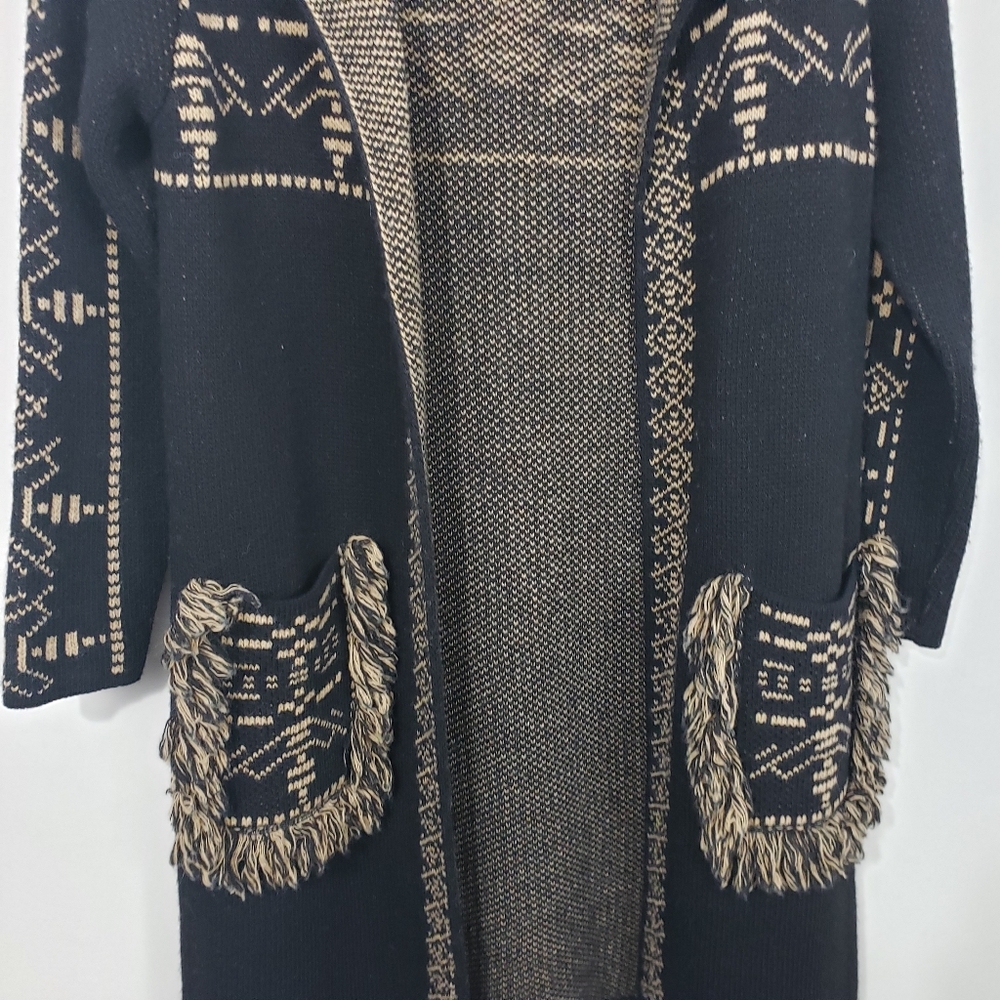 Cocogio Woolblend  Long Cardigan Size Medium - Picture 6 of 10